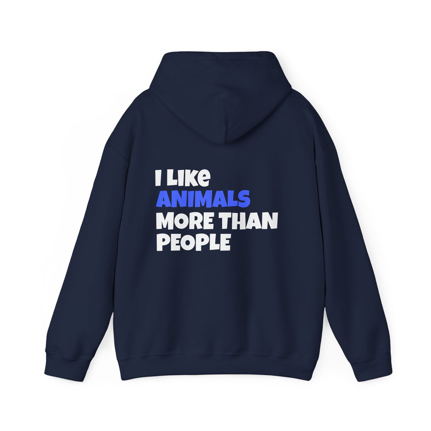 Heavy Blend "I LIKE ANIMALS" Hoodie